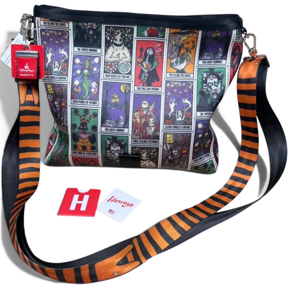Harveys Nightmare Before Christmas Crossbody Multicolor NBC Fortune Tarot NWT